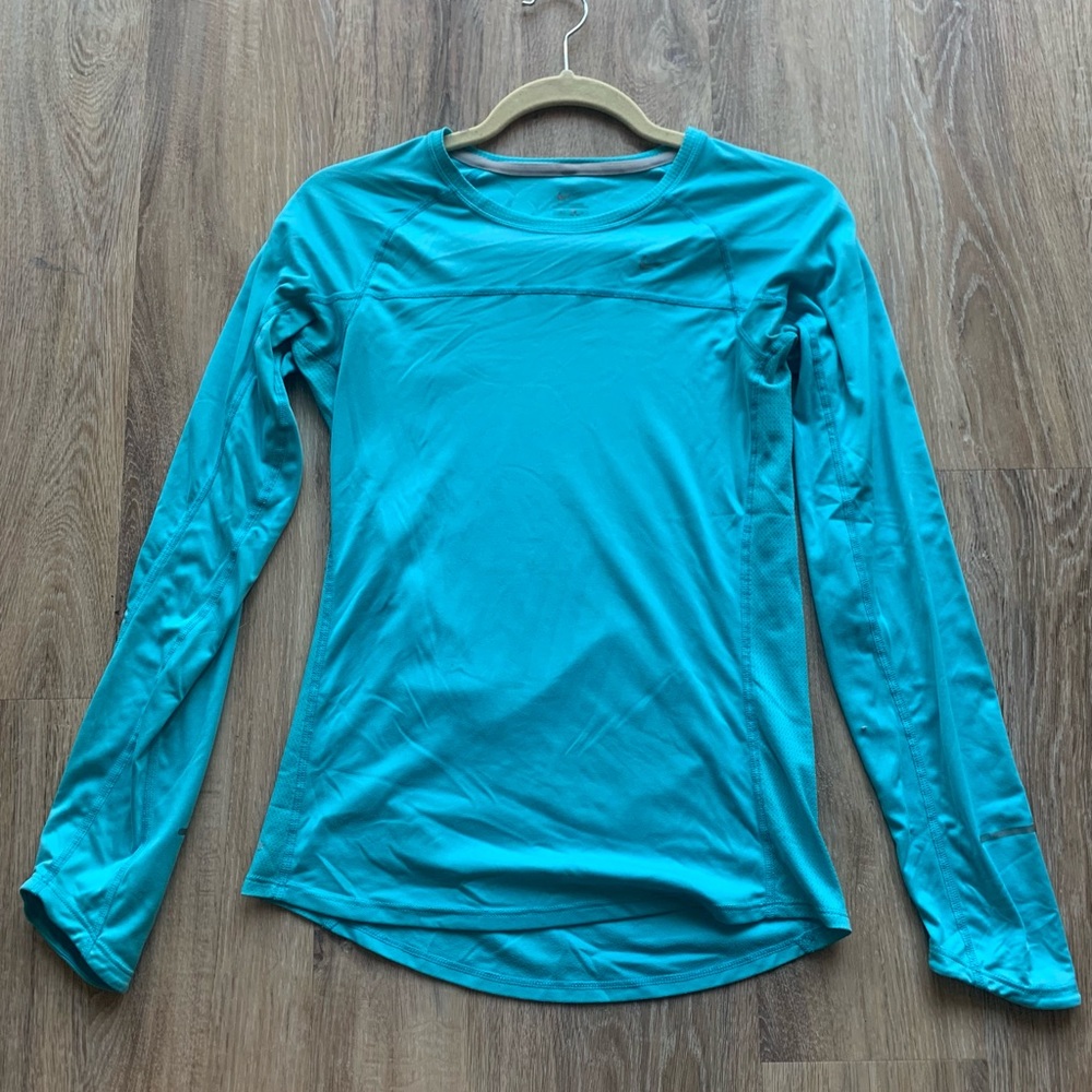 Nike | Teal Long Sleeve Dri-fit | S